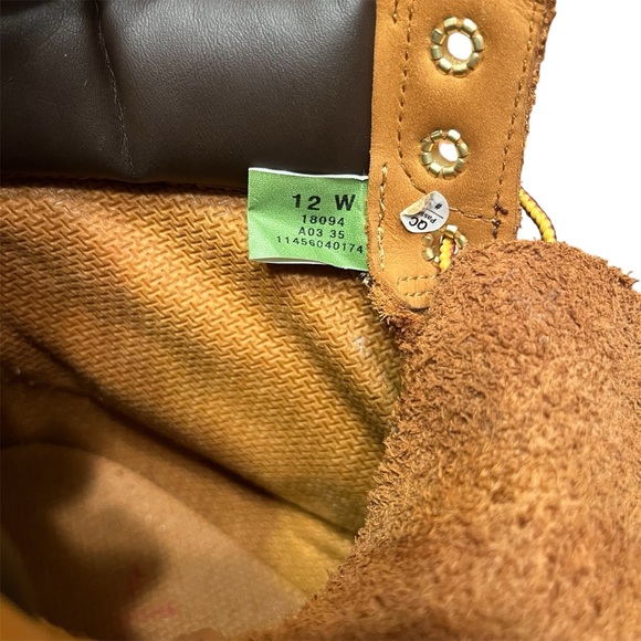 Timberland Classic 6-Inch Waterproof Boot Men’s Size 12W - Picture 14 of 15